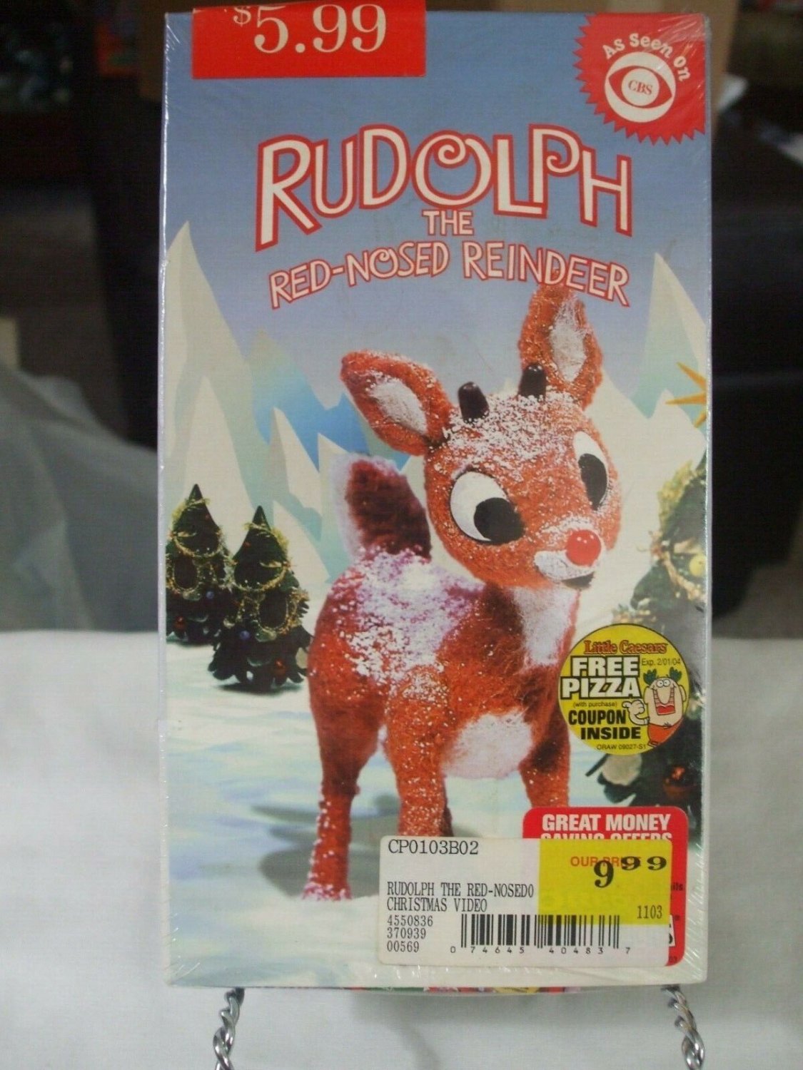 Rudolph the Red-Nosed Reindeer (VHS, 1999) - Brand New!!!