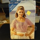Butterick See & Sew 3090 Misses Top Pattern - Size 8/10/12