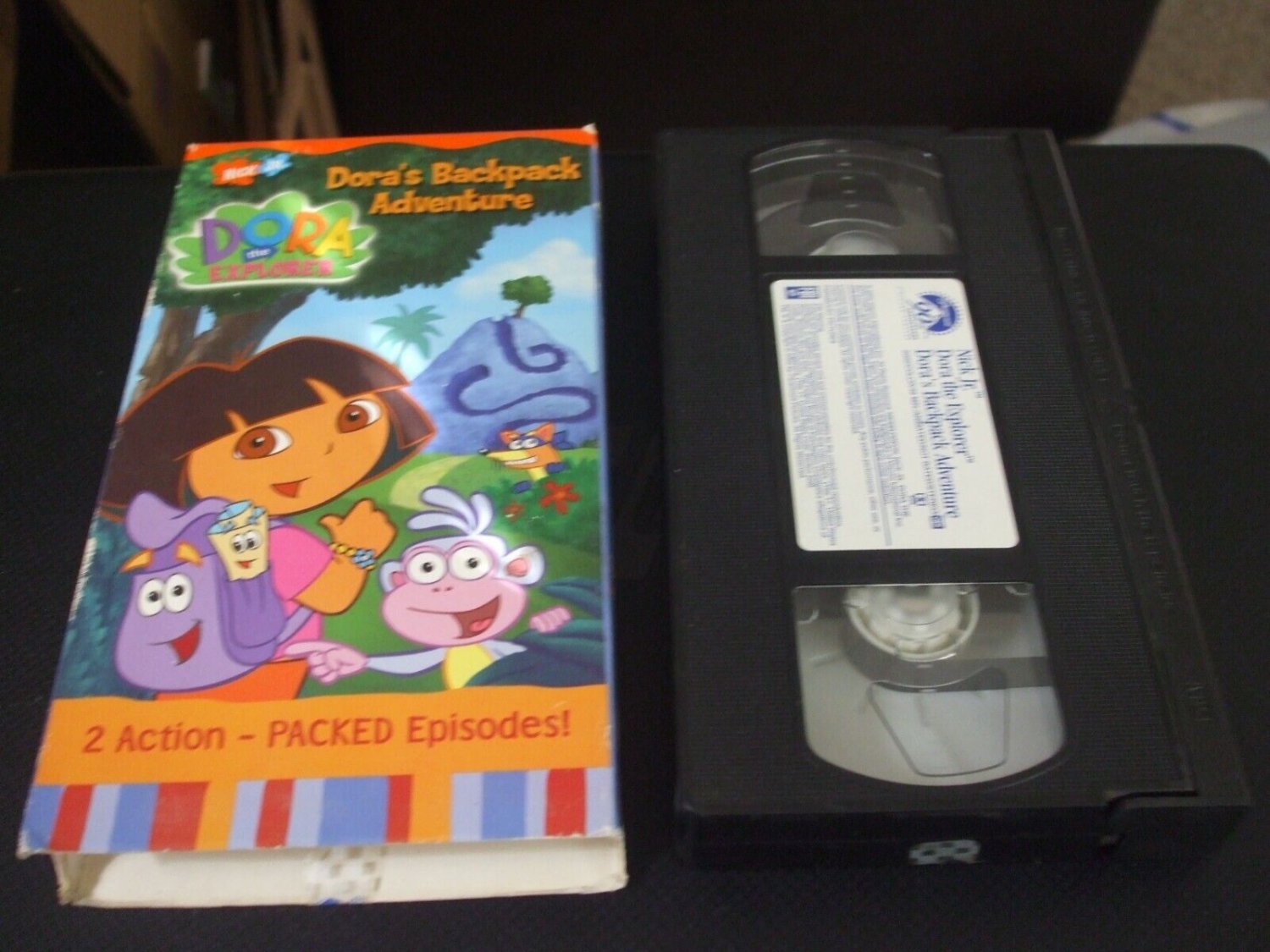 Dora The Explorer Doras Backpack Adventure Vhs 2002 4722