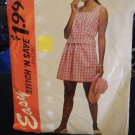 McCall's Stitch'n Save 6490 Misses Top & Shorts Pattern - Size 14 & 16