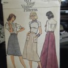 Vintage Vogue 8941 Misses Skirt Pattern - Size M Waist 26 1/2-28