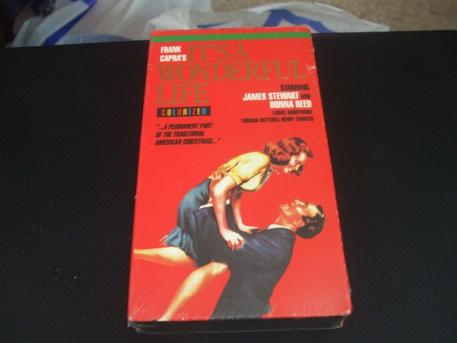 It's a Wonderful Life (VHS, 1994, Colorized) BRAND NEW!!!