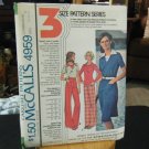 McCall's 4959 Misses Knit Dress or Top & Pants Pattern - Size 10/12/14