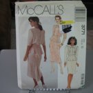 McCall's 3771 Misses Two-Piece Dress Pattern - Size 10 Bust 32 1/2 Waist 25