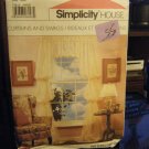 Simplicity House 8996 Curtains & Swag Instruction Sheets & Illustrated Direction