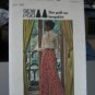Butterick 3969 Misses Maxi Skirt Pattern - Size S Waist 24-25 Hip 33.5 to 34.5