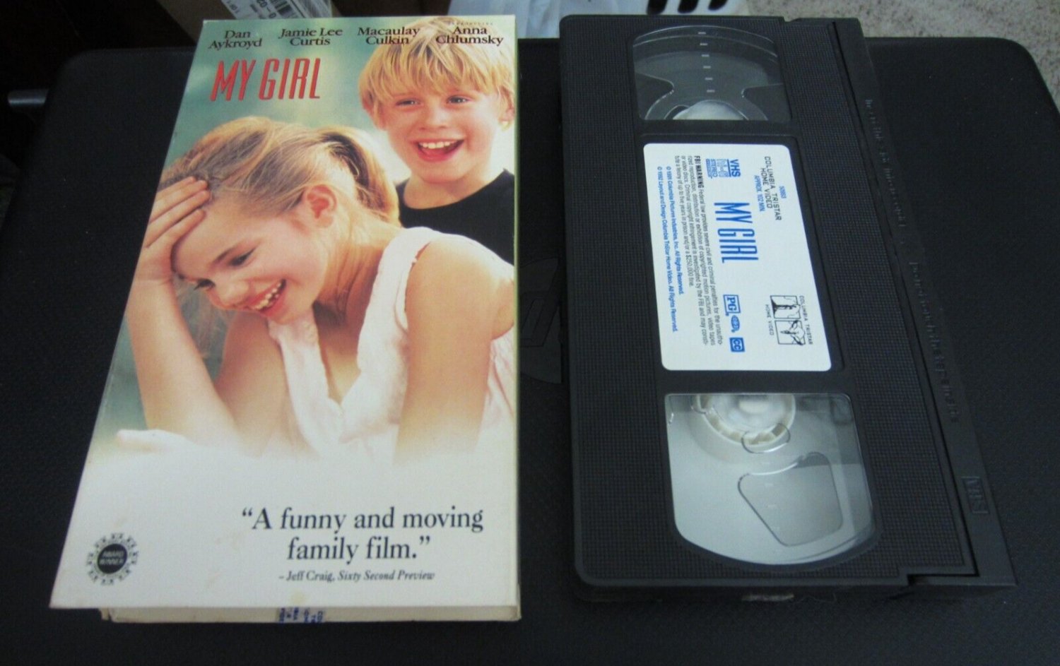 My Girl (VHS, 1992, Closed Captioned)