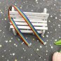 Gay Pride Rainbow Choker Necklace LGBT Gay And Lesbian Pride Lace Chocker Color Ribbon Freedom