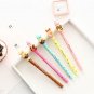 4pc Set Kawaii Chocolate Donut Erasable Gel Pens Japanese Stationery Writing Pen