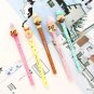 4pc Set Kawaii Chocolate Donut Erasable Gel Pens Japanese Stationery Writing Pen