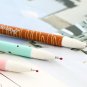 4pc Set Kawaii Chocolate Donut Erasable Gel Pens Japanese Stationery Writing Pen