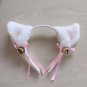 LOVELIVE Cat Ears Lolita Tassel Anime Maid Costume Cat Ears Bow Bell Hairbands