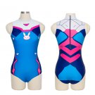 Sexy Game Overwatch D.VA Cosplay Costume Spandex Anime Swimsuit Swimwear