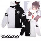 Anime Danganronpa Monokuma Cosplay Costume Unisex Hoodie Sweatshirt Hooded Bear