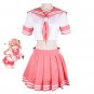 Fate/Grand Order Fate Apocrypha Rider Astolfo Cosplay JK School Uniform Sailor Suit  Anime Costume