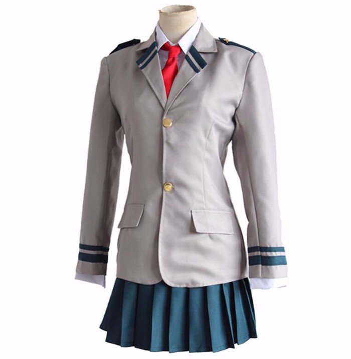 My Hero Academia School Uniform Cosplay Costume Boku No Hero Anime