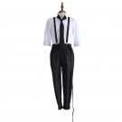 Bungo Stray Dogs Atsushi Nakajima Cosplay Costumes Shirts Pants Tie Gloves Set Anime Clothing