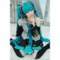 Full Set Vocaloid Hatsune Miku Cosplay Costume Anime Dress Socking Gauntlets Tie Belt