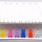 Handmade Pink Gummy Bear Necklace Pendant Kawaii Cute Korean Japanese Jewellery