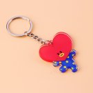 BTS BT21 Tata V Acrylic Keychain Keyring Bangtan Boys Kpop Accessories
