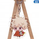 My Hero Academia Chibi Katsuki Bakugou Acrylic Keychain Keyring Pendant Anime Boku No Hero