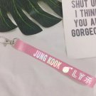 BTS Bangtan Boys Jungkook Lanyard Keychain Keyring Pendant Phone Strap Kpop Army