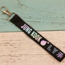 BTS Bangtan Boys Jungkook Lanyard Keychain Keyring Pendant Phone Strap Kpop Army