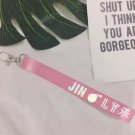 BTS Bangtan Boys Jin Lanyard Keychain Keyring Pendant Phone Strap Kpop Army