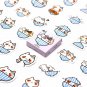 Kawaii Cat Bowl Kitten 32PC Stickers Japanese Stationery School Supplies Scrapbooking Journal