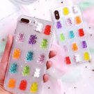 Handmade Gummy Bear Resin iPhone Case Phone Cover Korean Japanese Pastel Harajuku Cute