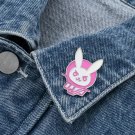 Overwatch DVA Game Enamel Pin Brooches Badge Jewellery Accessories Cosplay Costume