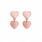 Cute Korean Small Heart Drop Earrings Kawaii Love Heart Shape Pastel Harajuku Japanese Jewelry