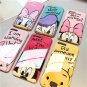 Disney Donald Duck iPhone Case With Tempered Glass Screen Protecter Korean Japanese Pastel Harajuku