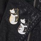 Hugging Cat Kitten Enamel Pin Brooches Badge Pin Jewelry Accessories Japanese Korean