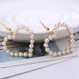 Cute Love Heart Pearl Simulated Drop Earring Harajuku Korean Japanese Party Jewelry