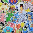 Pokemon 80PC Waterproof Sticker Set Laptop Phone Suitcase Skateboard Car Bike Decals Anime Japanese