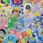 Pokemon 80PC Waterproof Sticker Set Laptop Phone Suitcase Skateboard Car Bike Decals Anime Japanese