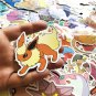 Pokemon 80PC Waterproof Sticker Set Laptop Phone Suitcase Skateboard Car Bike Decals Anime Japanese