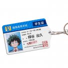 My Hero Academia Izuku Midoriya Student ID Lanyard Card Holder Neck Strap  Cosplay Costume Anime