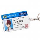 My Hero Academia Shoto Todoroki Student ID Lanyard Card Holder Neck Strap  Cosplay Costume Anime