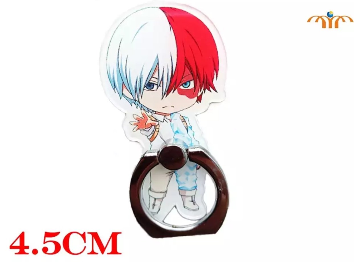 My Hero Academia Shoto Todoroki Phone Ring Stunt Bracket Holder Stand Anime Japanese