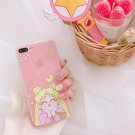 Kawaii Sailor Moon iPhone Case Phone Cover Korean Japanese Pastel Harajuku Anime Girl