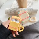 Apple Airpods Yellow Suitcase Trunk Cover Bluetooth Wireless Earphone Cartoon Cover Kawaii