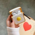 Apple Airpods Egg French Toast Cover Bluetooth Wireless Earphone Cartoon Cover Kawaii