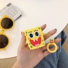 Apple Airpods Spongebob Square Pants Cover Bluetooth Wireless Earphone Cartoon Cover Kawaii