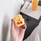 Apple Airpods Cherry Heart Cute Cover Bluetooth Wireless Earphone Cartoon Cover Kawaii
