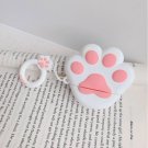 Apple Airpods White Cat Paw Cute Cover Bluetooth Wireless Earphone Cartoon Cover Kawaii