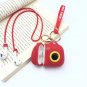 Apple Airpods Red Camera Cover Bluetooth Wireless Earphone Japanese Korean Cover Kawaii