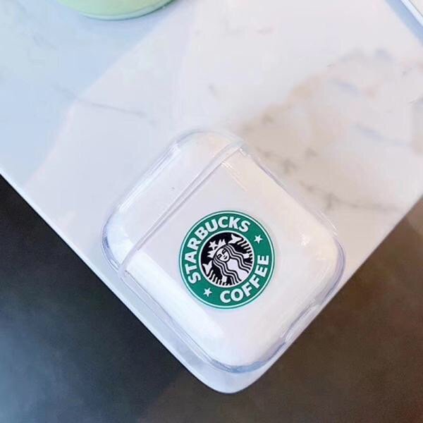 Apple Airpods Starbucks Coffee Drink Transparent Bluetooth Wireless Earphone Japanese Korean Kawaii