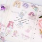 Kawaii Anime Girl 35PC Stickers Decals Scrapbooking Stationery School Supplies Cute Japanese